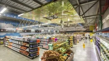 Iluminación y señalización de emergencia para supermercados