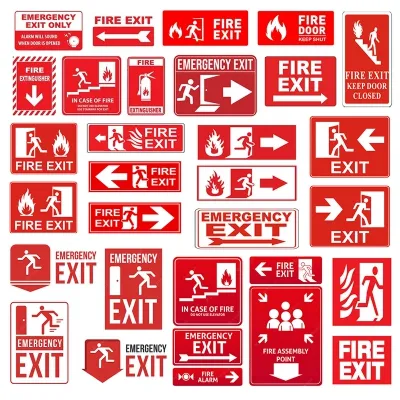 Muestras de iluminación de emergencia personalizadas